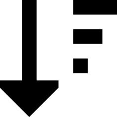 Arrow Down Wide Short Vinyl Svg File, Free Vectors File